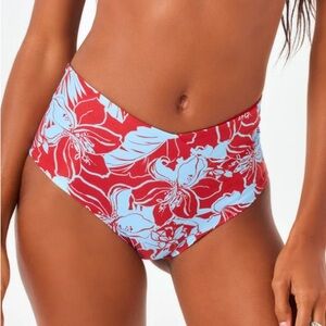 LSPACE Eco Chic Econyl® High Tide Bikini Bottom - Going Tropical